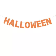 1 Girlande "Halloween" - orange
