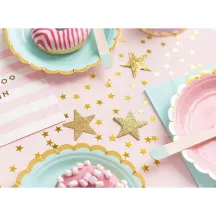 Gold star confetti 30g