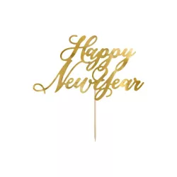 1 golden topper "Happy New Year"