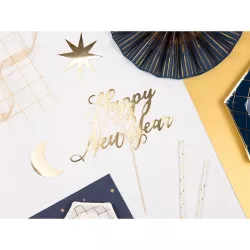 1 golden topper "Happy New Year"