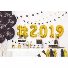 1 topper doré "Happy New Year"