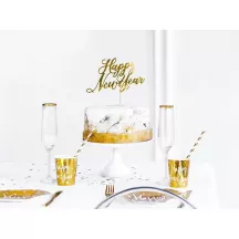 1 topper d'oro "Buon anno"