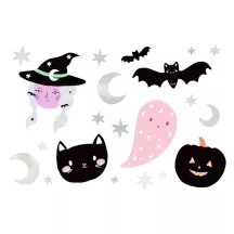 20 Halloween temporary Tattoos "Hocus Pocus"