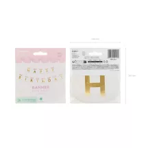 Cat garland "Happy Birthday"