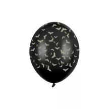 6 ballons "chauve-souris"