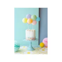 Ballons multicolores Cake Topper