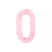 Pink flower necklace