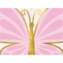 12 Butterfly napkins