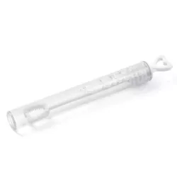 48 Soap bubble tubes - heart