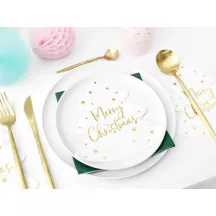 20 Servietten Tanne "Merry Christmas"
