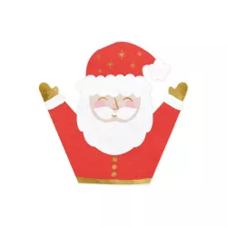 20 Santa Claus Napkins