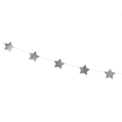 Ghirlanda di stelle d'argento