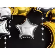 Silver stars garland