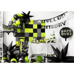 Video game garland "Level up Birthday"