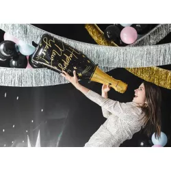 1 ballon 3D Champagne en aluminium