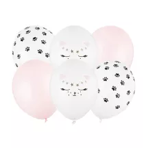 6 palloncini "Gatto