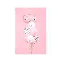 6 Luftballons "Katze"