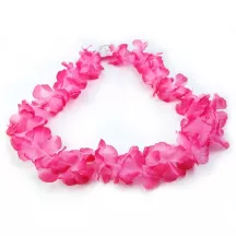 Collier de fleurs "Hawaï" rose