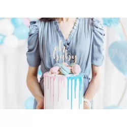 Cake Topper en bois "Oh Baby"