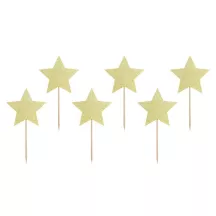 Cake topper "Stella" - oro