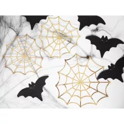 Decoration Spider Web - gold