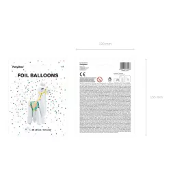 Ballon "Lama" en aluminium