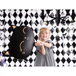 Black cat" foil balloon