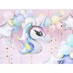Ballon 3D "Licorne" en aluminium