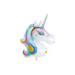 3D Luftballon "Einhorn" aus Aluminium