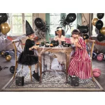 1 3D black spider balloon foil