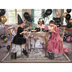 1 3D black spider balloon foil