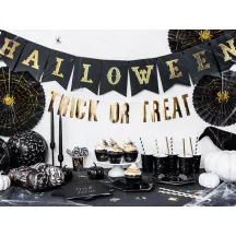 Girlande "Halloween" schwarz-gold
