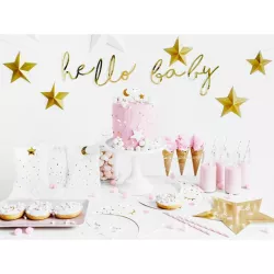 Garland "hello baby" - PartyDeco