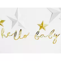 Guirlande "hello baby" - PartyDeco