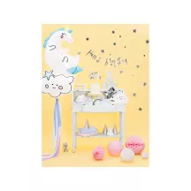 Guirlande Happy Birthday - argent
