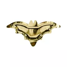 6 Small golden bat plates
