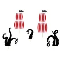 cake decorations "Pirates"