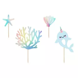 Cake decorations "Narwhal"