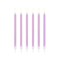 Candele lunghe "Viola chiaro