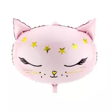 Ballon rose "Chat"