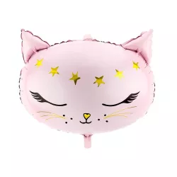 Luftballon rosa "Katze"