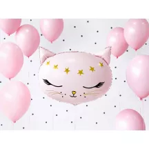 Palloncino rosa "gatto"