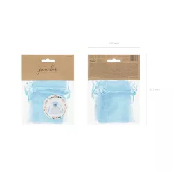 Organdy bags - blue