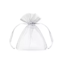 Sachet en organza - blanc