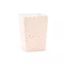 Boîtes à Popcorn "rose-or"