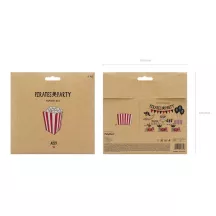 6 Boîtes à Popcorn Pirates
