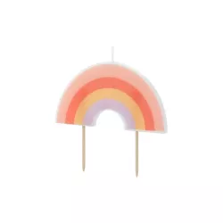 Bougie arc-en-ciel