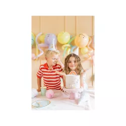 Rainbow candle
