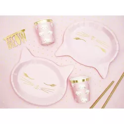 Pink cups "Cat"