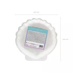 Iridescent Plates "Mermaid Party" in cardboard